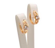 Придбати - сережку біжутерію  Сережки Xuping Jewelry "Pebbles" позолота (029399)