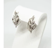 Придбати - сережку біжутерію  Сережки Xuping Jewelry "Вишуканий квітка" срібло (50942)