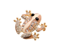 Придбати - брошку біжутерію  Брошка Fashion Jewerly "Золота жаба" (0045924) (045924)