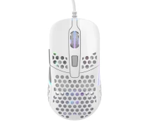 Придбати - мишку для ноутбука  Ігрова миша Cherry xtrfy m42 rgb usb white (E-XG-M42-RGB-WHITE)