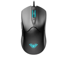 Придбати - мишку для ноутбука  Миша Aula S13 Wired gaming mouse with 6 keys Black (6948391213095)