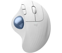 Придбати - мишку для ноутбука  Миша Wireless Logitech Ergo M575S Off-White + Blue Ball (910-007030)