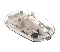 Придбати - мишку для ноутбука  Миша Wireless XO M12 transparent Bluetooth+2.4G USB для пк/ноутбука MAC OS Windows Білий