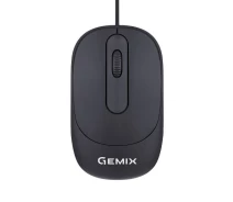 Придбати - мишку для ноутбука  Мишка Gemix GM145 USB Black (GM145Bk)