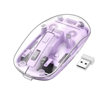 Придбати - мишку для ноутбука  Миша комп'ютерна бездротова HOCO Mysterious dual-mode silent wireless mouse GM29 800/1200/1600dpi Фіолетовий