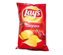 Придбати - чипсы  Чіпси Lays Паприка, 133 г