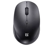Придбати - мишку для ноутбука  Мишка Defender Auris MB-027, бездротова, 3 кн. до 1600 dpi, безшумна, чорна (52027)