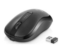 Придбати - мишку для ноутбука  Мишка REAL-EL RM-450W Wireless/Bluetooth Black/Gray (EL123200046)