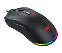 Придбати - мишку для ноутбука  Мишка AOC GM530 RGB PMW3389 Kailh switch USB Black (GM530B) (803564-01-KOLIDER)