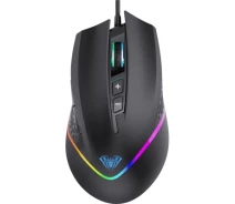 Придбати - мишку для ноутбука  Мишка Aula F805 USB Black (6948391212906) (688064-01-KOLIDER)