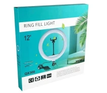 Придбати - кільцеве світло  Кільцева Лампа Ring Fill Light QX-300 30 см PTR (13644-ptr)