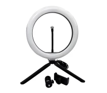 Придбати - кільцеве світло  Кільцева лампа NNHQ-10 (26см) зі штативом 2,1м, Black