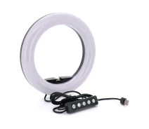 Придбати - кільцеве світло  Селфі-лампа Led кільце 20см MJ20 RGB (28987-ytg)