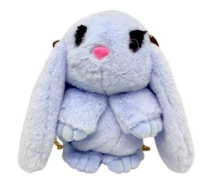 Придбати - рюкзак  Мʼяка іграшка-рюкзак "Кролик" (БЛАКИТНИЙ) (275970)