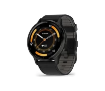 Придбати - смарт-годинник  Смарт-годинник Garmin Venu 3, Black + Slate, Leather, GPS (010-02784-52)