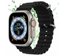 Придбати - смарт-годинник  Смарт-годинник Smart Watch HK9 ULTRA 2 AMOLED 49mm [2+1 ремінці Trail Loop та Ocean Band у комплекті] Чорний