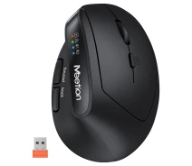 Придбати - мишку для ноутбука  Миша комп'ютерна бездротова MEETION BTM008 Black (MT-BTM008-A)