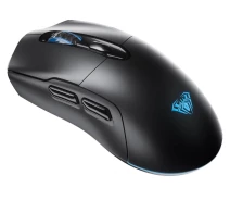 Придбати - мишку для ноутбука  Миша бездротова Aula SC525 з акумулятором та підсвічуванням 2,4G+Bluetooth Black