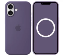 Придбати - чохол для смартфону  Чохол Silicone case (AAA) with Magsafe and Animation для Apple iPhone 17 (6.3") (81568) Purple Fog