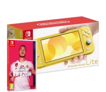 Придбати - ігрову консоль  Ігрова консоль Nintendo Switch Lite Yellow Bundle (гра FIFA 20)