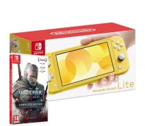 Придбати - ігрову консоль  Ігрова консоль Nintendo Switch Lite Yellow Bundle (гра Witcher 3 Complete Edition)