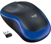 Придбати - мишку для ноутбука  Миша бездротова Logitech M185 синій (910-002239) (NF00052942)