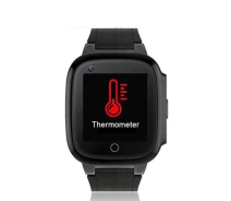 Придбати - смарт-годинник  Smart годинник дитячий з GPS відстеженням Nectronix LT-25(Чорні), з підтримкою 4G, термометром, камерою, сенсорним екраном PTR (100777-ptr)