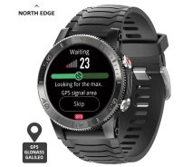 Придбати - смарт-годинник  Чоловічий смарт годинник North Edge XTrek з GPS, компасом та пульсометром Чорний