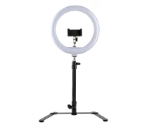 Придбати - кільцеве світло  Лампа Кільцева 26 см для Предметної Зйомки Колір Чорний (BOS_V11872)