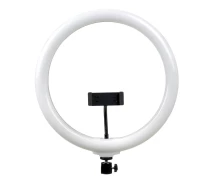 Придбати - кільцеве світло  Кристальна RGB лампа з 3D ефектом для фото та відео 33 33 см прозора (BOS_V15653)