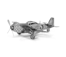 Придбати - збірну модель для склеювання  Металевий 3D-пазл Piececool Р-51 Мустанг (3DJS013)