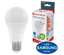 Придбати - LED-лампу  Лампа світлодіодна Electrum A65 15W PA LS-33 Elegant E27 4000K 1400lm (A-LS-1 439)
