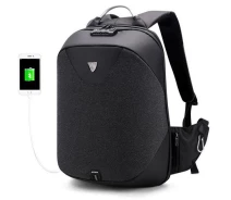 Придбати - рюкзак  Міський рюкзак для ноутбука Arctic Hunter original black із захистом від крадіжок і водозащитой (B00208)