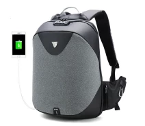 Придбати - рюкзак  Міський рюкзак для ноутбука Arctic Hunter original Dark Grey з захистом від крадіжок і водозащитой (B00208)