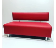 Придбати - диван  Офісний диван For Beauty Lux 120х55х70 см Червоний (FB009)