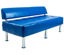 Придбати - диван  Диван Richman Офіс Двійка 1550 x 680 x 750H см Зі спинкою Rainbow Royal Blue Синій