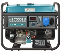 Придбати - генератор  Двопаливний генератор Konner & Sohnen KS 7000E G (5/5.5 кВт)