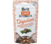 Придбати - ласощі для кота  Функціональні ласощі Brit Care Cat Snack Digestion для котів для підтримки травлення з тунцем 50 г(8595602555772)