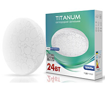 Придбати - світильник стельовий  LED світильник настінно-стельовий TITANUM 24W 5000K Кільця (TLCL-245C)