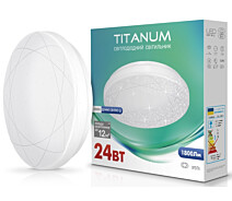 Придбати - світильник стельовий  LED світильник настінно-стельовий TITANUM 24W 5000K Орбіта (TLCL-245OR)
