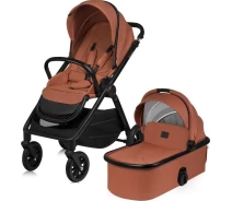 Придбати - дитячу коляску  Універсальна коляска 2 в 1 Lionelo LAYLA 2IN1 BROWN RUST (LO-LAYLA 2IN1 BROWN RUST)