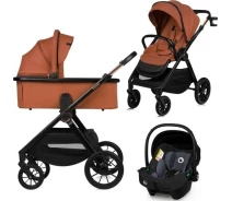 Придбати - дитячу коляску  Універсальна коляска 3 в 1 Lionelo LAYLA 3IN1 BROWN RUST (LO-LAYLA 3IN1 BROWN RUST)