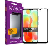 Придбати - захисне скло для смартфона  Захисне скло MakeFuture FC FG чорне для Xiaomi Redmi 12C