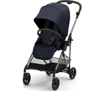 Придбати - дитячу коляску  Прогулянкова коляска Cybex Melio Dark Blue (з бампером) (524000027)