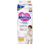 Придбати -  Підгузники Merries для дітей XL 12-20 кг 44 шт (4901301253422)
