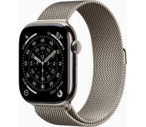 Придбати - смарт-годинник  Apple Watch Series 11 GPS + Cellular 46mm Natural Titanium Case with Natural Milanese Loop - S/M (MFCY4RK/A)