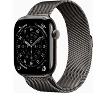 Придбати - смарт-годинник  Apple Watch Series 11 GPS + Cellular 46mm Slate Titanium Case with Slate Milanese Loop - M/L (MFD44RK/A)