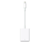 Придбати - кабель та перехідник  Перехідник Apple Lightning to SD Card Camera Reader (MJYT2ZM/A)