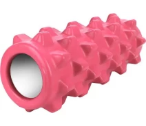 Придбати - масажний валик  Масажний валик ролик Dobetters Grid Roller Pink ролер 33*12 см