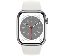 Придбати - смарт-годинник  Смарт-годинник Apple Watch S8 41 Silver Aluminium Sport (MP6K3)